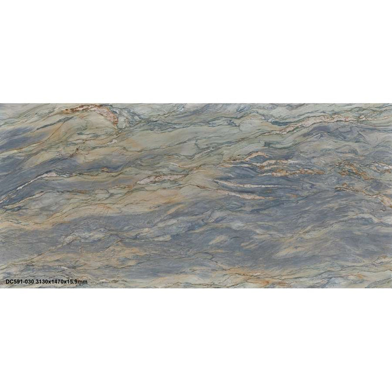 Natural Stone Collection Fusion WOW Original Multicolor DC591 Matt (bookmatch) Natural Stone Slab 3110 - 3130 x 1470 x 13.4 - 16.8 mm