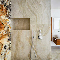 Exclusive Collection Taj Mahal "Classic" DS524 Polished (bookmatch) Natural Stone Slab 3250 x 1790 x 20 mm