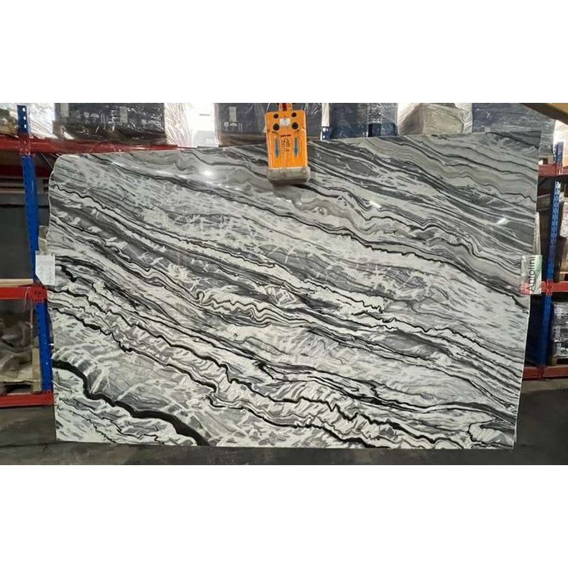 Exclusive Collection Silver Stream DT795 Polished (bookmatch) Natural Stone Slab 2480 x 1550 x 20 mm