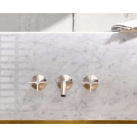Dornbracht VAIA 36712809-99 Wall-mounted Twin Handle Basin Mixer Trim Part in Dark Platinum Matt