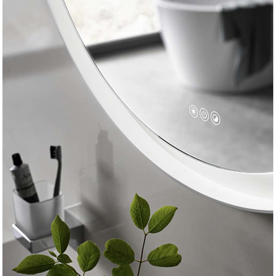 Emco 441300909 LED-Illuminated Mirror Round