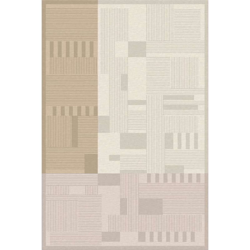 Colorblock/Bamboo Texture Experience Topiary Concrete Tan - Adapted (PCS) V5, V63, V66 Hand-Tufted Cut Pile Rug 2000 x 2500 x 17 - 22 mm