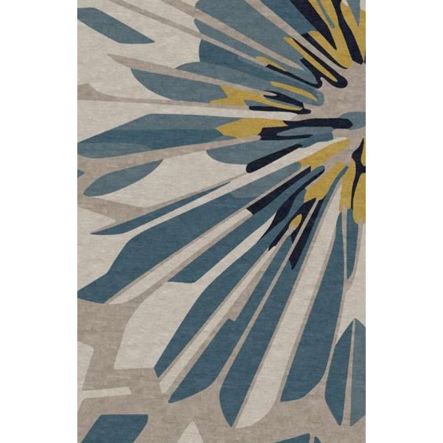 Garden of Eden Belle Blue (PCS) T71, T73, T120, T49, T128, W765 Hand-Tufted Cut Pile Rug