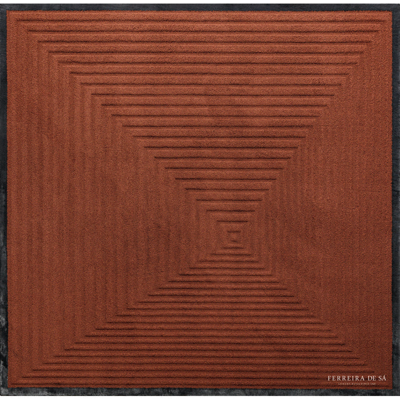 Patium Outdoor Collection Focus - Adapted (PCS) OP02, OP10 Hand-Tufted Loop Pile Rug 2500 x 2500 x 11 - 18 mm
