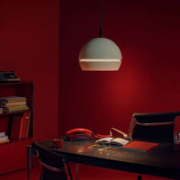 FOTPA01 Lighting Pendant Lamp Pendant Lamp, Frame Glossy White & Aluminum, Built-in LED 40 W, Dimming 1-10V
