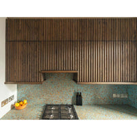 The London Collection Azure Mono Azure Mono Matte Recycled Timber Terrazzo Sheet 2440 x 1220 x 24 mm