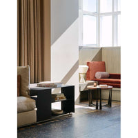 The London Collection Charcoal Walnut Charcoal Walnut Matte Recycled Timber Terrazzo Sheet 2440 x 1220 x 24 mm