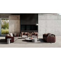 74720-95T-02, Top Du Gent Grey Ceramic, Base Natural teak