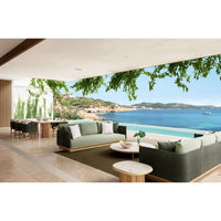 74720-95T-02, Top Du Gent Grey Ceramic, Base Natural teak