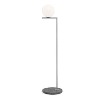 F012A03C059 + RF26565 Lighting Floor Lamp, F012A03C059 - Brass Finish_Grey Lava