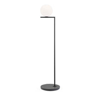 F012A03C059 + RF26565 Lighting Floor Lamp, F012A03C059 - Brass Finish_Grey Lava