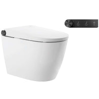 Inspira-X In-Wash? Inspira X Floor-standing Smart Toilet with Auto-opening, Rimless + BS96 P-Trap Pipe