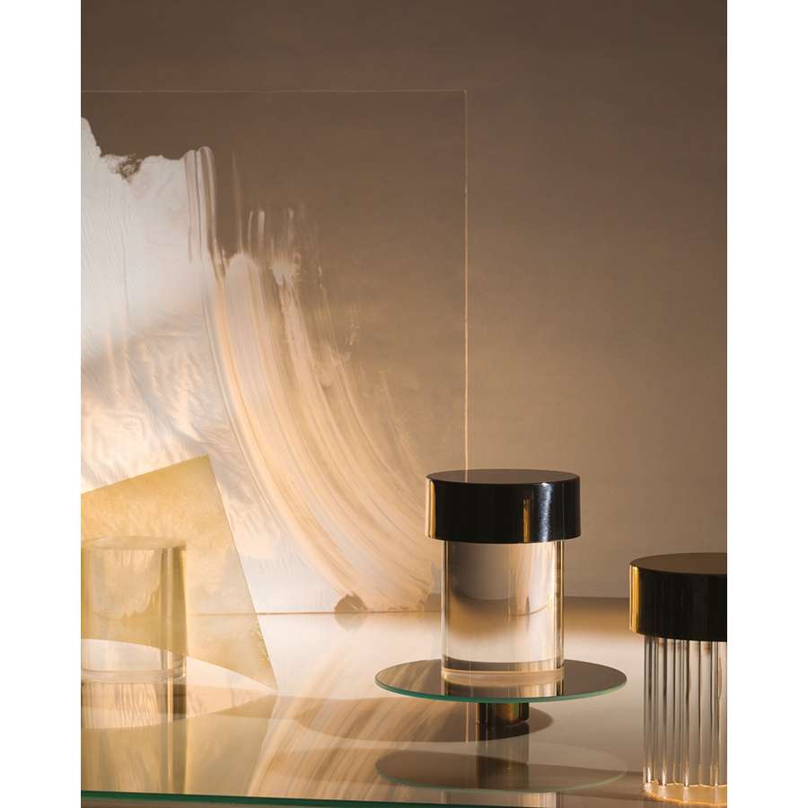 Last Order Clear Outdoor Table Lamp