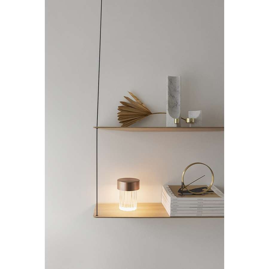 Last Order Clear Outdoor Table Lamp
