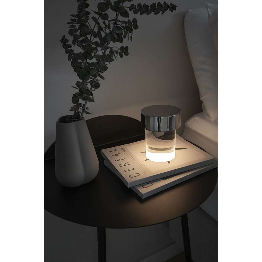 Last Order Clear Outdoor Table Lamp