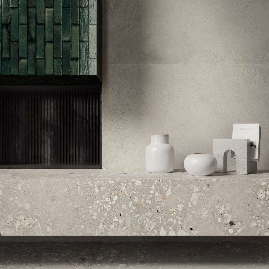 Logico CSACOSC612 Cosmo Cement Natural Porcelain Tiles 1200 mm