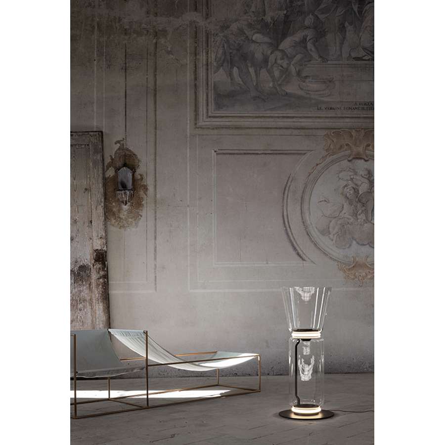 Noctambule F0269000 Floor 2 High Cylinders Cone Small Base Floor Lamp
