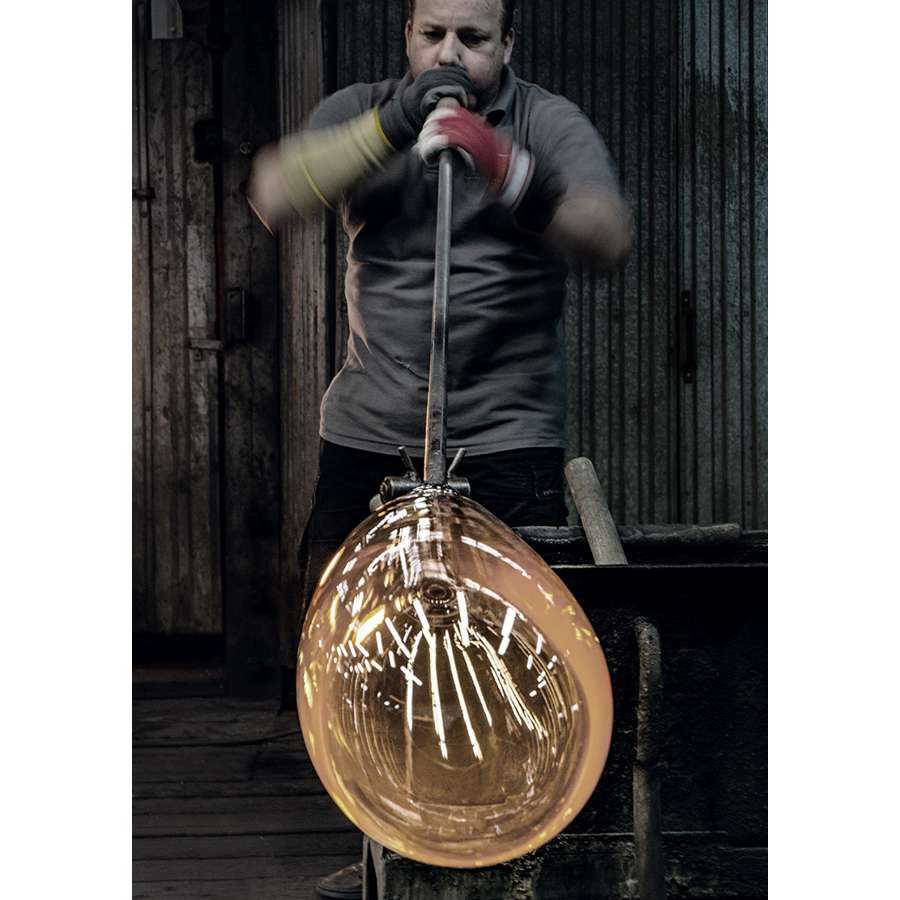 Noctambule Suspension 1 Low Cylinder and Cone Suspension Lamp