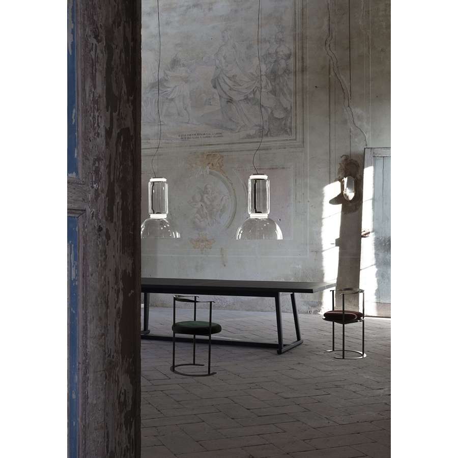 Noctambule Suspension 1 Low Cylinder and Cone Suspension Lamp
