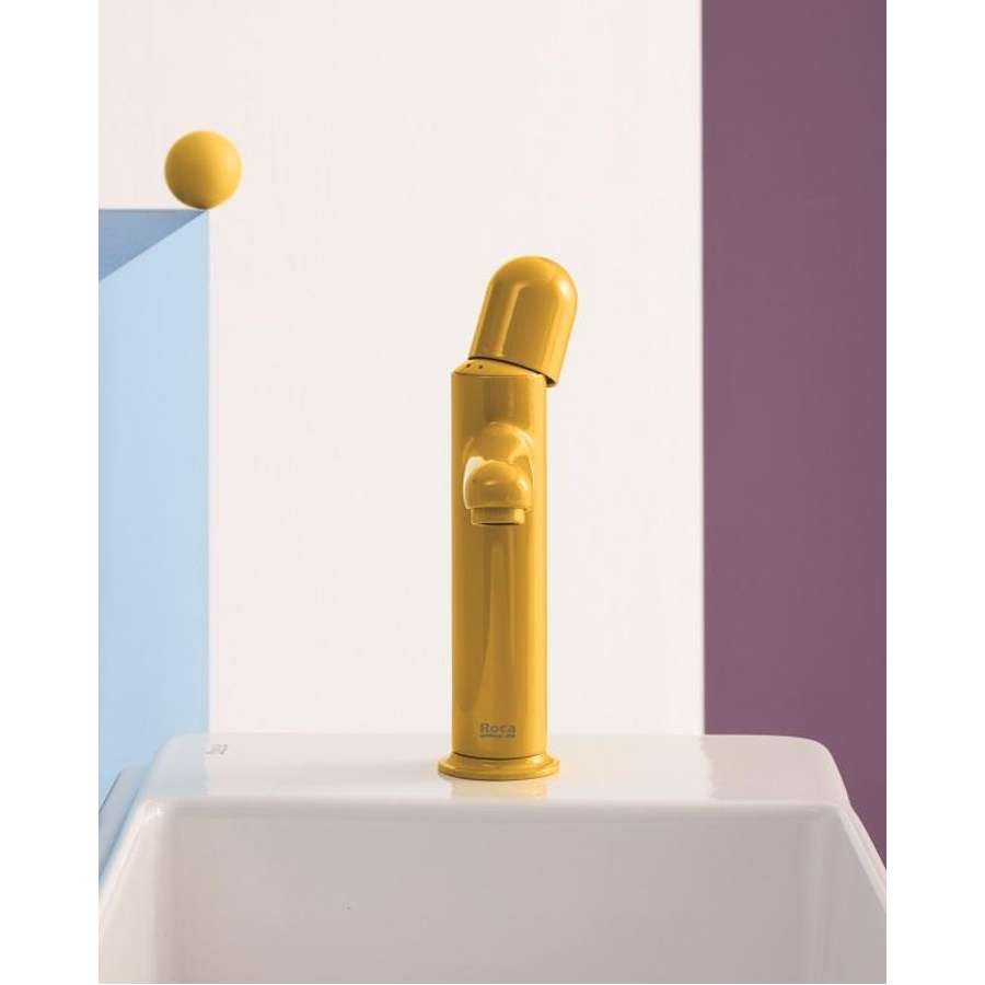 NU A5A3X3FC00 Basin mixer smooth body and Dome handle. XL-SIZE. Finish in C0 - Chrome