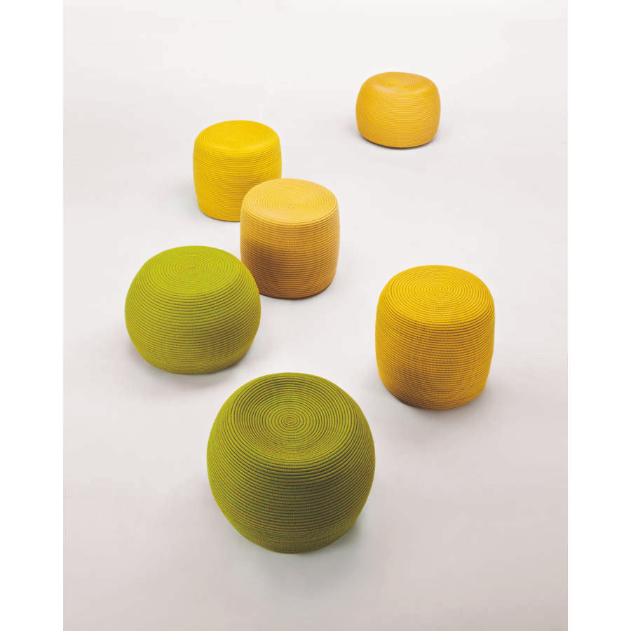 Otto B68C Outdoor Round Pouf