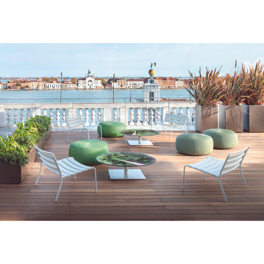 Otto B68C Outdoor Round Pouf