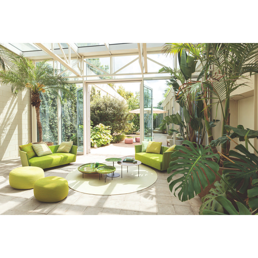 Otto B68C Outdoor Round Pouf
