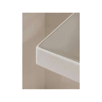 Roca A32768B000 ONA wall-mounted double basin 1200x460mm in white