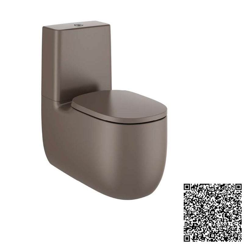 Beyond A3420B9660  Close-Coupled Toilet, with A3410B1660  Cistern and A801B8266B Seat & Cover
