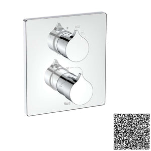 Insignia Built-in thermostatic bath-shower mixer with diverter