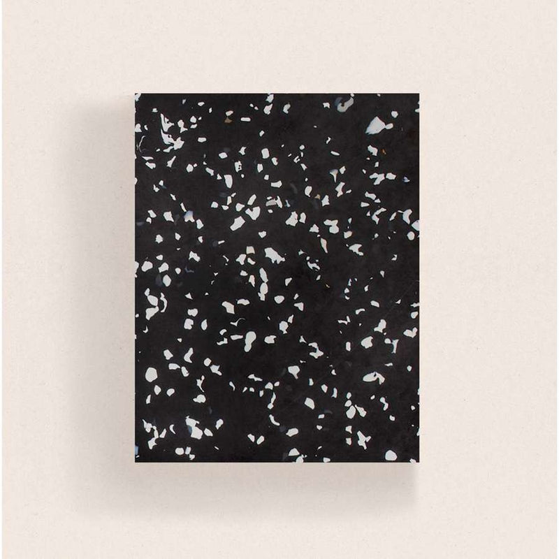 Black Rock Satin Recycled Plastic Panel 800 x 800 x 10 mm
