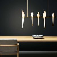 8718282298030 Lighting Suspension Lamp, Aluminium in white and brass