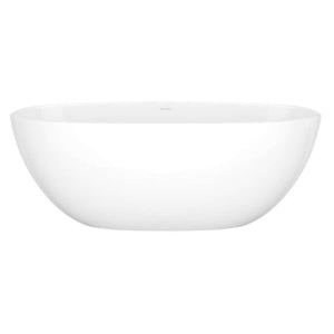 Victoria + Albert BA1-N-SW-NO Barcelona 1500 freestanding bathtub in white without waste 532 x 724 x 1500mm