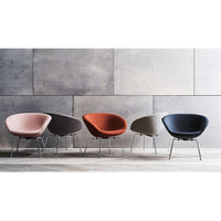 3318, Pot Armchair Leather