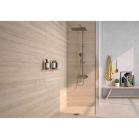 ABBEY FN8R0FP021/FN87MFP021 Gris Natural-Matte Rectified Full Body Porcelain Tile 195 x 1200 x 7 mm