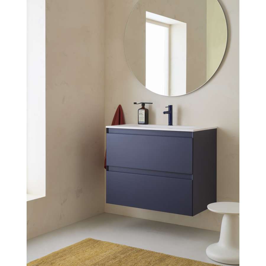 NU A5A323F Smooth Body Basin Mixer with Pin Handle