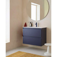 Roca A5A323FP10 NU Basin mixer smooth body with Pin handle. S-SIZE. Finish in P1 - Honey Yellow