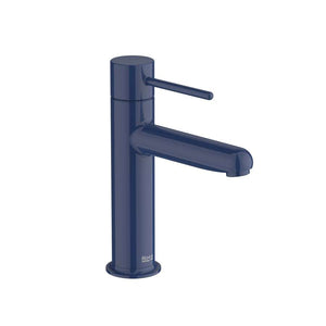 Roca A5A323FP00 NU Basin mixer smooth body with Pin handle. S-SIZE. Finish in P0 - Cobalt Blue