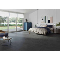 TERRANOVA FR3R060161/FR37M60161 Negro Natural-Matte Rectified Full Body Porcelain Tile 600 x 600 x 7 mm