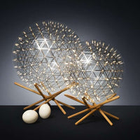 8.71828E+12 Lighting Floor Lamp, Frame Solid oak foot with leather scraps and stainless steel lamp
