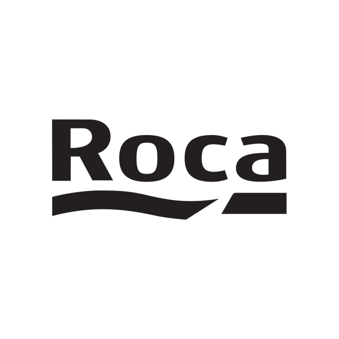 Black 'Roca' logo on a white background