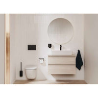 Roca The Gap A347737000 (EU) Floorstanding Rimless WC with dual outlet and A801472005 Slow-closing Seat & Cover in White