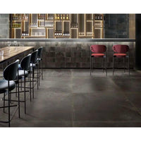 Oxidart OXBL6/12 Black Natural, Matte Rectified Porcelain Tile 1200 x 600 x 9 mm