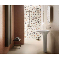 New Deco CSANEDPL90 Palladian Light Natural, Matte Rectified Porcelain Tile 900 x 900 x 9 mm