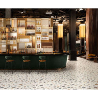 New Deco CSANEDPL90 Palladian Light Natural, Matte Rectified Porcelain Tile 900 x 900 x 9 mm