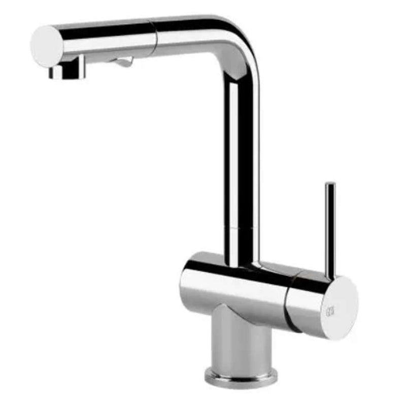 Gessi 50203.031 Logik sink mixer (Oxygene side lever) in chrome finish