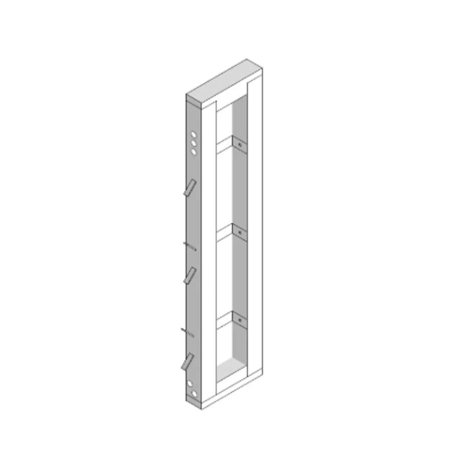 Effegibi CH90000214 Counterbox for Touch and Steam