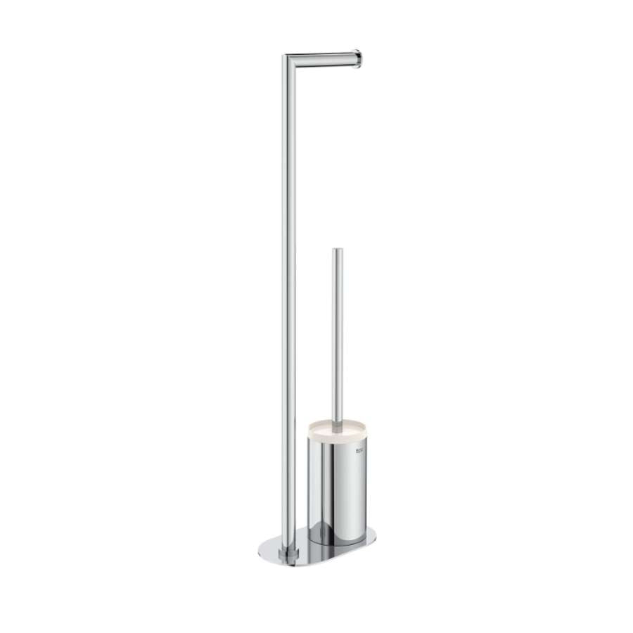 Hotels A817588C00 Toilet Brush and Toilet Roll Holder