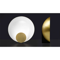 L0287 OR Lighting Table Lamp, Frame Satin Gold Glaze, light source included, 1 x max 8,5W (LED)