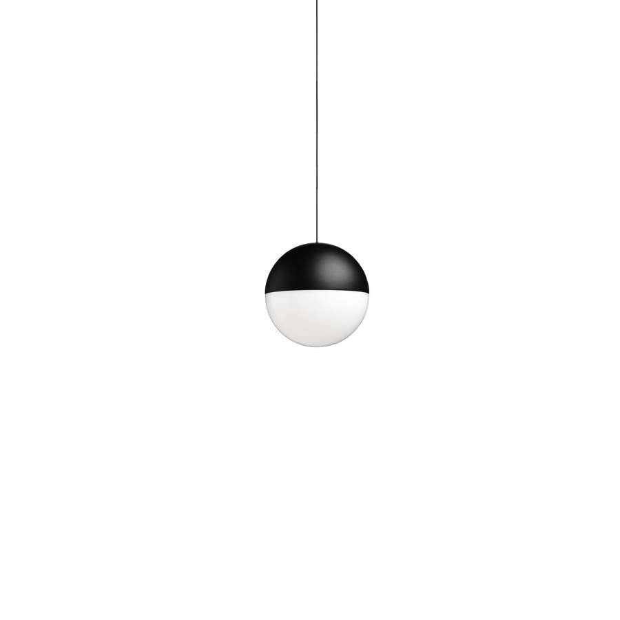 String Light Sphere Head 12mt cable Suspension Lamp